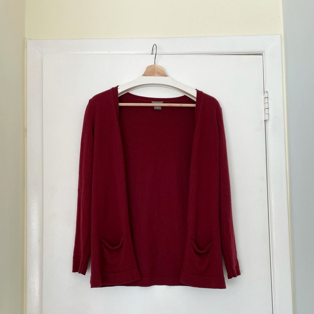 Ann Taylor 100% Merino Wool Cardigan